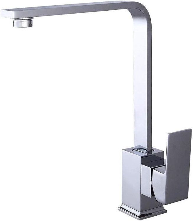 نمای نزدیک از پرداخت بینقص و درخشان آبکاری شیر LEVEANTY.