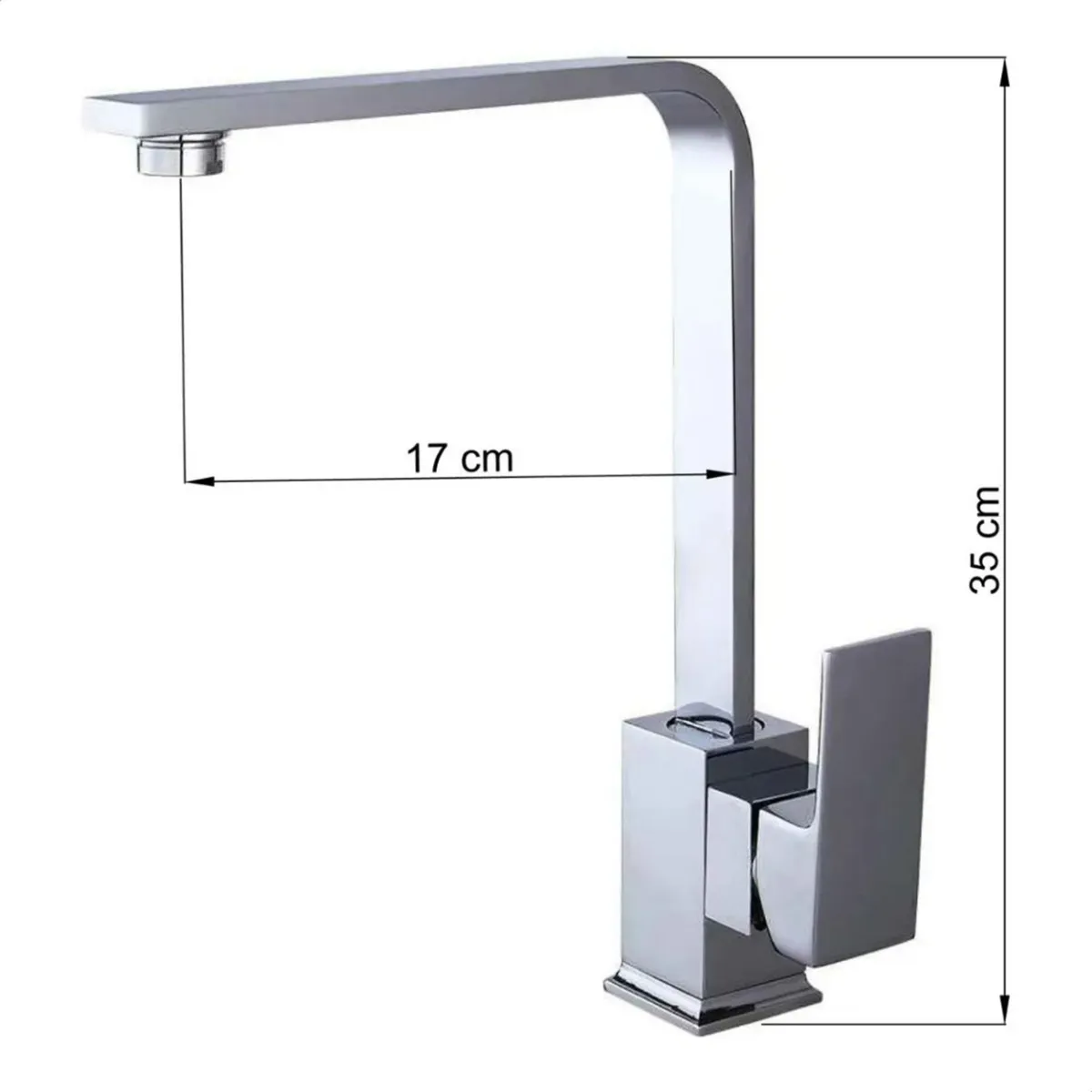 اهرم کنترل تک اهرمی شیر LEVEANTY با عملکرد روان و دقیق.