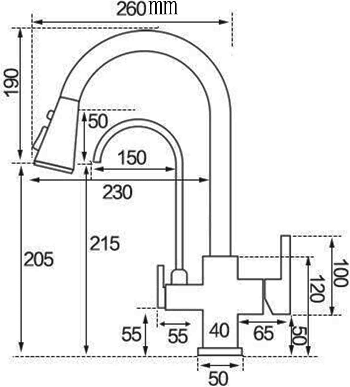 نمایش حالت‌های سه‌گانه جریان آب (شهری گرم، شهری سرد، تصفیه) در شیر HuaDiao