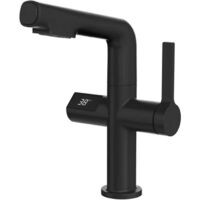 نمای نزدیک از اهرم کنترل دمای دقیق در شیر دیجیتال