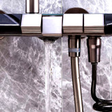 پنل دوش دیکالان با ۴ حالت خروج آب (بارانی، آبشاری، جت، دستی)