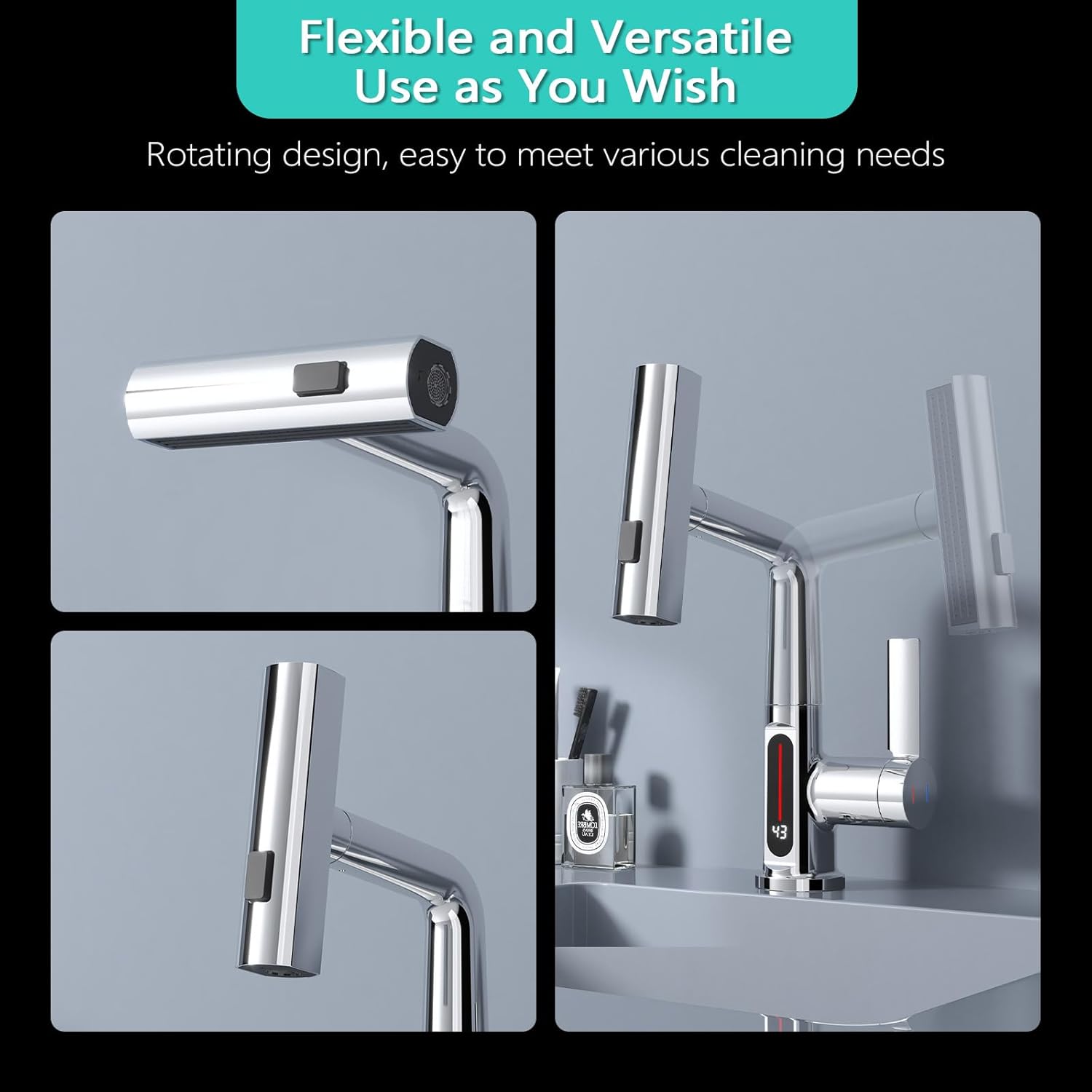 عکس ست کامل شیرآلات هوشمند