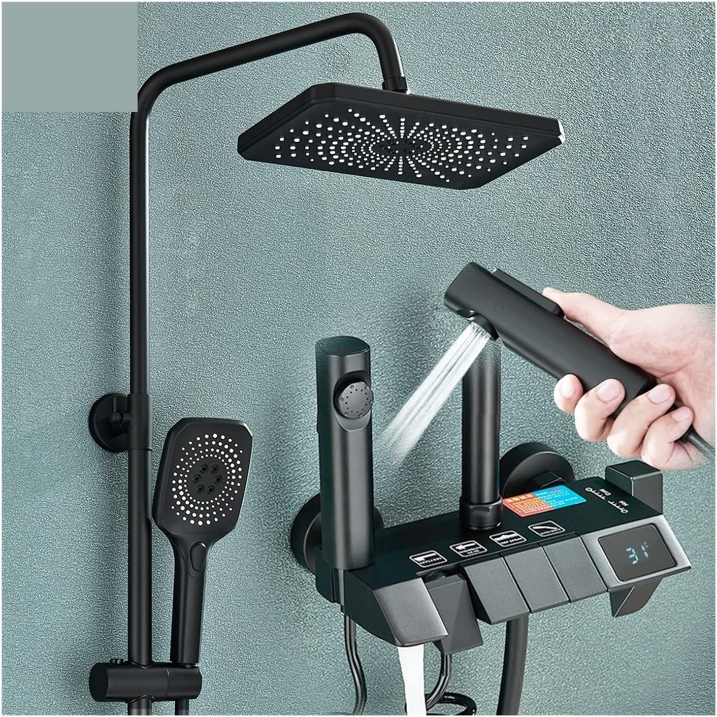 دوش پیانویی هوشمند با طراحی باریک