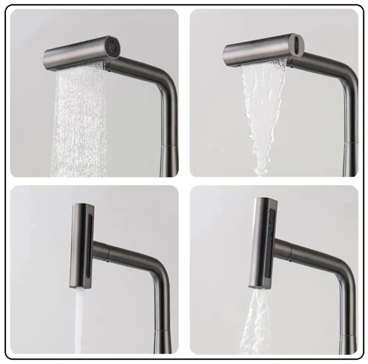 شیر روشویی چندحالته مناسب سرویس مدرن