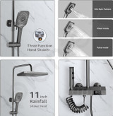 دوش حمام هوشمند با علم دوش چند حالته پاشش قوی