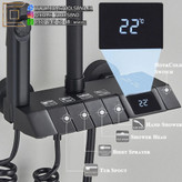 تصویر دوش حمام دیجیتال با صفحه دما