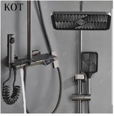 تصویر دوش حمام پیانویی مثلثی برند هایشنگ