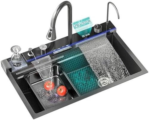 «سینک ۵ کلید پیانویی برای آشپزخانه لوکس»