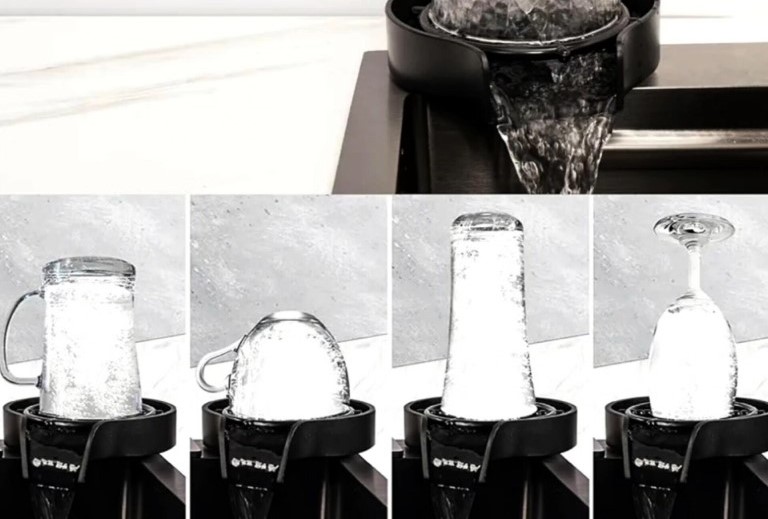 «کابینت آشپزخانه با سینک استیل مقرون‌به‌صرفه»