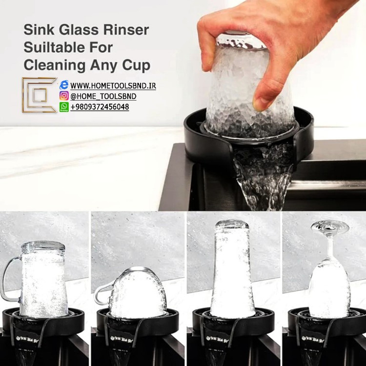 قابلیتهای سینک هوشمند HuaDiao با کلیدهای کاربردی شستشو