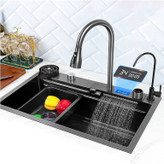 عکس سینک ظرفشویی هوشمند پیانویی ۷ کلید ۷۵ سانت