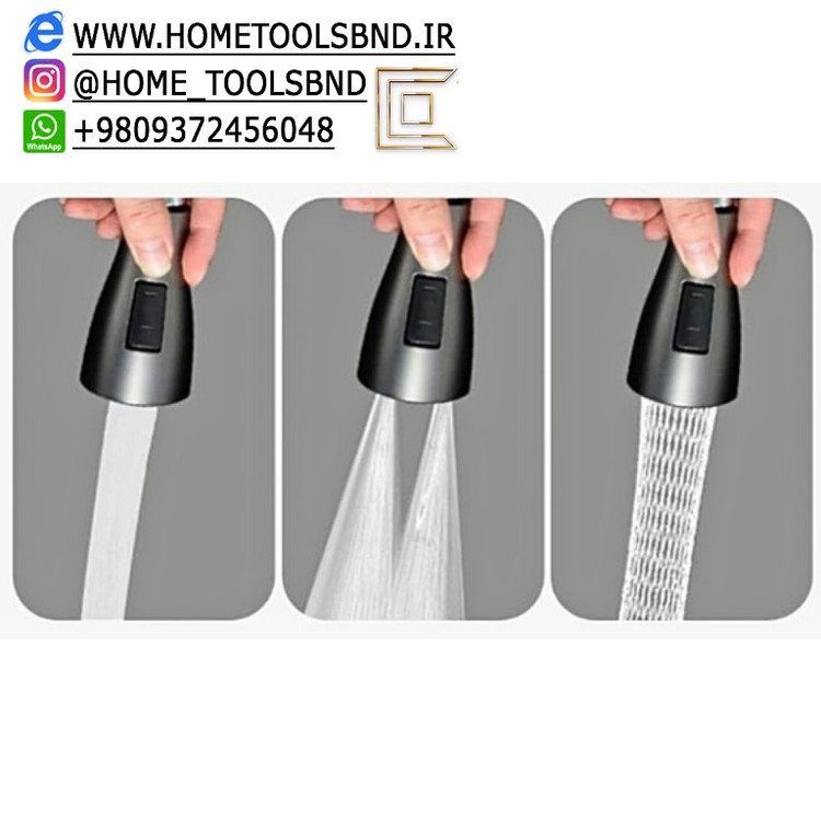 سینک پیانویی دیجیتال ۵ کلید با خروجی آب حرفهای