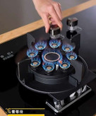 نمای نزدیک شیشه سکوریت نشکن و مقاوم در برابر حرارت گاز JEC