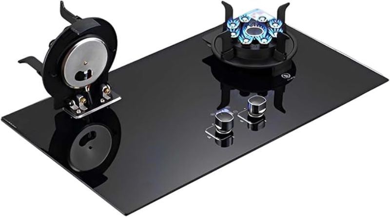 نمای نزدیک شیشه سکوریت نشکن و مقاوم در برابر حرارت گاز JEC