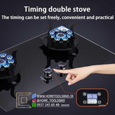 اجاق گاز دو شعله تاشو مدل اتمی در بستهبندی اورجینال