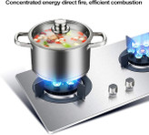 گاز صفحهای JEC دو شعله تاشو مدل اتمی در حالت باز نمای (کاربردی)