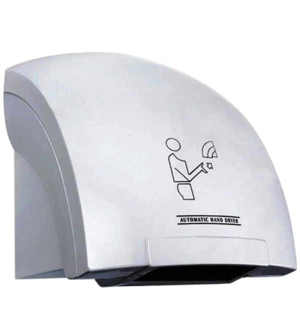 نور طبیعی روی بدنه سفید دست خشککن PureDry در دکور مدرن