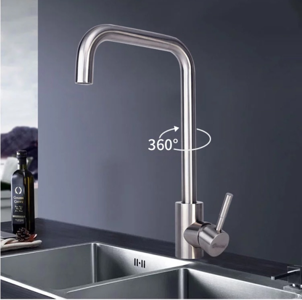 نمای نزدیک شیر سینک ظرفشویی طرح ارتیکل مدل 523