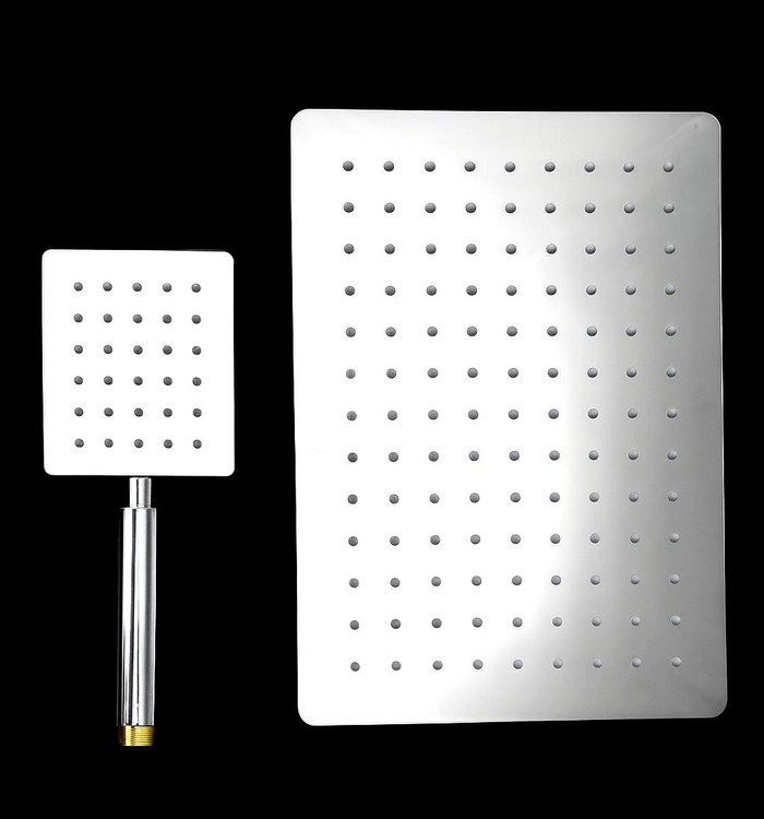 سردوش حمام با رنگ کروم براق