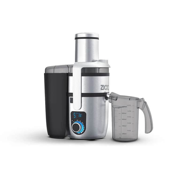 نمای روبرو آبمیوه گیری تک کاره زیکو مدل ZC-4038 بدنه استیل