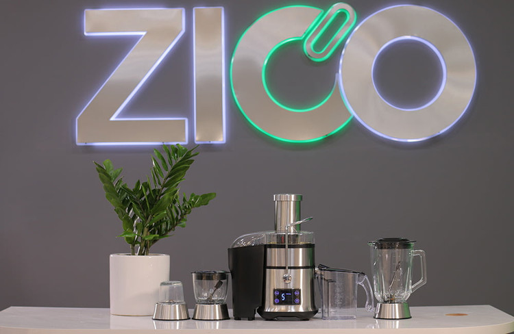 آبمیوه گیری زیکو با مخلوط کن و آسیاب