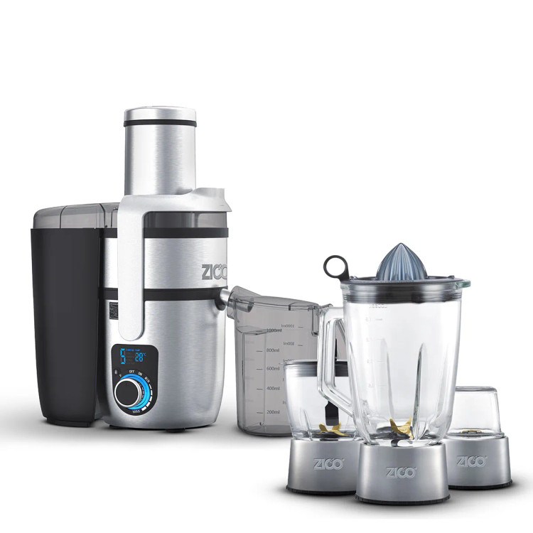 آبمیوه گیری حرفهای زیکو با بدنه استیل