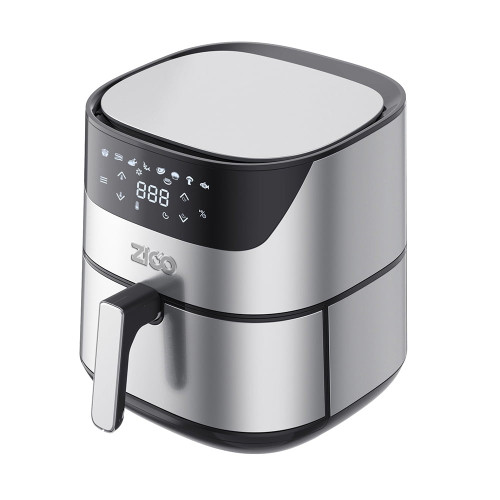 نمای جلویی سرخ کن بدون روغن زیکو مدل ZC-9075 با صفحه نمایش دیجیتال