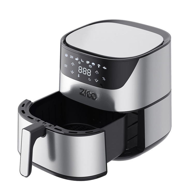 پنل لمسی و تنظیمات تایمر ۶۰ دقیقهای سرخ کن zico