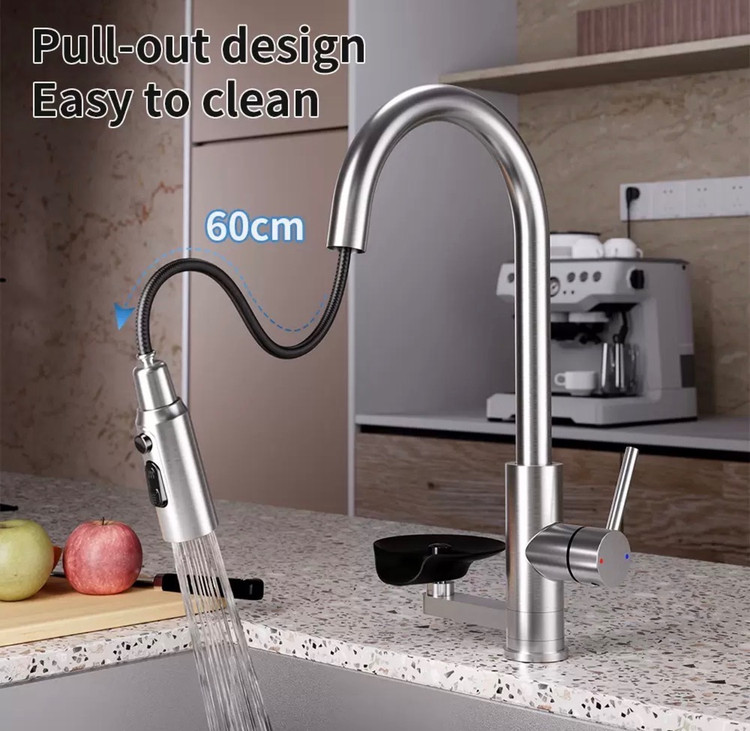شیر ظرفشویی آشپزخانه برند Hyshin مدل Glass Rinser
